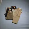 Pantalones Casuales de Pierna Recta de Color Sólido de Moda Más Vendidos de la Tienda, Pantalones de Traje de Negocios de Algodón Delgado con una Caída de Alta Gama
