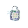 Bolsa para Auriculares Pequeña Fresca Floral Estilo Coreano Mini Diseño de Nicho Bolsa de Almacenamiento Anti-Caídas y Anti-Rozaduras Cubierta Protectora para Auriculares Bluetooth