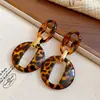 Pendientes de Madera con Cuentas de Color Café Estilo Chino Nuevo Transfronterizos Europeos y Americanos, Pendientes de Lujo Ligero de Gama Alta, Temperamento Estilo Bosque, Pendientes Retro Personalizados
