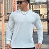 Nuevo jersey deportivo informal de cuello redondo para hombre, de otoño e invierno, holgado, de talla grande, con estampado de serpiente y músculos, de manga larga