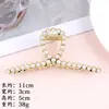 Pinzas para el Cabello Coreanas de Tamaño Grande con un Acabado de Alta Gama, Exquisitas Horquillas para Peinados Recogidos en la Parte Trasera de la Cabeza, Pinzas de Tiburón, Accesorios para el Cabello al por Mayor