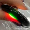 Fuente de Suministro para Transmisiones en Vivo Emocionales: Pulsera de Cuarcita Negra con Luz Verde Translúcida, Pulsera Negra Simple y Elegante, Dropshipping