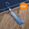 Atacado de Fábrica Ornamento Pendurado Estilo Antigo Marcador de Página Leque Festivo Tassel Colorido Embalagem Presente Cortina Pequeno Tassel