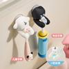 Lindo Soporte de Pared para Inodoro de Dibujos Animados para Almacenamiento de Cepillos de Dientes Eléctricos, Montado en la Pared sin Perforaciones, Soporte para Cepillos de Dientes con Ventosa para Niños