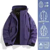 O mesmo estilo da jaqueta Pathfinder, jaqueta outdoor feminina três em um à prova de vento e água, jaqueta de trabalho super estilosa, versão personalizada masculina