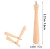 Bate de béisbol, mini bate de sóftbol, llavero de juguete para niños, bate de madera, decoración de pastel DIY, regalo para fiesta deportiva