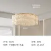 Lustre Moderno de Cristal Estilo Italiano de Luxo Leve Transfronteiriço para Sala de Estar, Luminárias de Teto Circulares de Alto Padrão para Quarto, Balcão de Bar, Sala de Jantar, Zhongshan