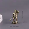 Paisagem Micro Criativa Latão Jornada ao Oeste Quatro Pessoas Tang Monk Sun Wukong Zhu Bajie Sha Wukong Decorações Pet de Chá para Desktop
