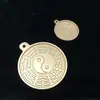 Venta al por mayor del fabricante Espejo de Latón de Ocho Trigramas Brillante Espejo de Bolsillo para Boda Espejo de Cintura de Dragón y Fénix Colgante Redondo para Boda Puerta a Puerta