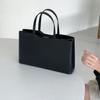 Bolso Tote de Moda Coreana para Mujer, Rígido y Tridimensional, Gran Capacidad, Múltiples Compartimentos, Bolso de Viaje de Alta Gama