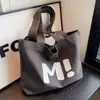 Bolsa de Lona para Mulheres, Grande Capacidade, Bolsa de Compras Resistente para Supermercado, Simples e Versátil, Novo Estilo 2026, Bolsa de Ombro Única