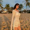 Bikini Nuevo Estilo 2026 para Mujer, Estilo Tailandés Sexy Hottie Protección Solar para Playa Vacaciones Dos Piezas Push-Up Cubrebañador