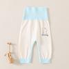 Pantalones de Otoño para Bebé de Cintura Alta que Protegen el Vientre Pantalones para Bebé de Broche Sin Huesos para Recién Nacido Algodón Puro Mallas para Bebé sin Entrepierna