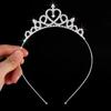 Suministro directo de fábrica diadema de moda nueva niños Princesa linda niña actuación corona de diamantes pedrería