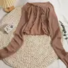Cardigã de Seda de Gelo Roupas de Proteção Solar para Mulheres 2024 Novo Estilo, Xale Leve para Roupa Externa, Cobre-ombros Camisola de Verão, Jaqueta Curta