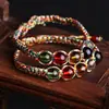 Pulsera de Hilo Hecha a Mano de Cinco Colores para el Día del Niño, Pulsera de Hilo Rojo para el Año Zodiacal de los Niños, Cuentas de Cinco Colores de los Cinco Elementos, Pulsera de Cuentas de Buena Suerte