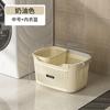 Cesta de Ropa Sucia para Baño del Hogar, Cesto de Lavandería de Gran Capacidad, Cesta de Almacenamiento de Ropa Sucia Hueca, Cesta de Lavandería Grande