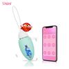 Xingwan App Feminino App Provocação Elétrica Massagem Vibratória Vibração Dupla Brinquedo Sexual