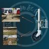 Suporte de roda lateral 8 polegadas para reboque Roda guia Roda Knight 1500 libras American RAM giratório
