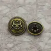 Botones de Presión Metálicos Estilo Retro Británico para Chaquetas, Accesorios de Ropa Casual, Broches de Presión 15/17/20mm