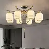 Novo Lustre Estilo Chinês, Luminária de Sala de Estar, Sala de Chá Estilo Chinês, Iluminação Principal Duplex de Villa, Iluminação Moderna Estilo Chinês para Sala de Jantar Privada