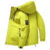 Amazon Transfronterizo Otoño e Invierno Nuevo Talla Grande Holgado Engrosado Acolchado de Algodón para Hombre Grafeno Cálido con Capucha Traje de Pan