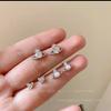 Brincos de Zircônia Pérola Planeta Rainha Mãe para Mulheres 2026 Novo Estilo Popular Brincos Exquisitos Luxo Leve Acessórios de Orelha de Alta Qualidade