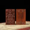 Madeira de Jujuba Fulminada Pingente Mazu Ferramenta Ritualística Taoísta Pingente Wushi Pai Item de Mão Símbolo Escultura Fabricante Fonte Feito à Mão
