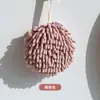 Limpieza del Hogar Bola de Toalla de Mano de Chenilla Suministros de Cocina Creativos Toalla de Mano Multifuncional Colgante Absorbente de Agua Secado Rápido