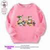 Pikmin Pikmin roupas suéter infantil Primavera e Outono 2023 novo meninos e meninas estilo ocidental desenho animado blusa infantil
