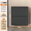 Armário de Sapatos Giratório Ultra Fino de Ferro Forjado Simples à Prova de Poeira Muito Estreito Grande Capacidade Doméstica para Entrada de Porta Armário de Armazenamento