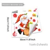Pegatinas de Pared Creativas de Papá Noel en Paracaídas para Dormitorio Sala de Estar Pared de Fondo Decoración de Atmósfera Navideña Pegatinas de Pared Autoadhesivas