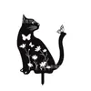Nuevos Adornos de Hierro Transfronterizos para Jardín Animales Decorativos de Piso Inserciones Gatos, Perros, Conejos, Pollos Inserciones de Césped Huecos Adornos de Arte para Patio