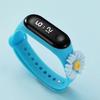[M3] led Daisy bonito impermeável esportes moda pupila pulseira toque boneca luminoso desenho animado relógio