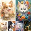 2025 Novo Pintura de Diamante 5D Animal DIY Feito à Mão Decoração de Casa Sala de Estar Quarto Cheio de Adesivos de Diamante Bordado de Diamante Atacado
