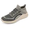 Zapatos deportivos de gran tamaño para primavera y verano, nuevos, con tejido volador, para hombre, zapatos casuales, zapatos deportivos para correr al aire libre, zapatos sencillos para hombre.