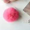 Bolas de Pelúcia de Coelho Grandes Personalizadas, Mochila com Bola de Pelúcia, Chaveiro de Carro, Materiais DIY, Acessórios Feitos à Mão em Várias Cores