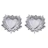 15 Estilos de Acero Inoxidable Moda de Alta Gama Sol Corazón Oro Colgante Pulsera Collar Accesorios Piezas de Joyería DIY