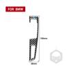 Adecuado para BMW F10 nuevo Serie 5, pegatinas decorativas de fibra de carbono para panel de llave de cambio de marchas, accesorios interiores de modificación de coche