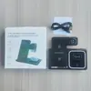 Carregador Sem Fio de Mesa Três em Um Suporte Dobrável Carregamento Rápido Adequado para Apple Amazon Venda Quente Transfronteiriça Carregamento Magnético