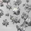 Accesorios para Uñas con Zirconia de Mariposa 2026, Lujosos y Deslumbrantes Moños Plateados, Diamantes de Hielo y Azúcar, Decoraciones de Uñas Portátiles