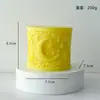 Vela Aromática de Lua e Estrela Ornamento de Festival Presente Estilo Arquitetônico do Oriente Médio Vela em Formato de Lua