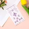 Amazon Transfronterizo Princesa de Gemas Flor de Perla Lazo Pegatinas para Niños Juguete de Niña
