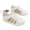 Zapatos de Moda para Mujer Transfronterizos, Tenis Blancos Nuevos, Zapatos Deportivos Ligeros y Cómodos, Zapatos de Correr para Mujer Casuales y de Moda con Suela Suave y Parte Superior Suave