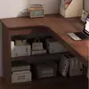 Mesa de Escritório Doméstico Moderna e Simples Mesa de Estudo Doméstico para Estudantes Estante de Livros para Quarto Estante de Livros Mesa Integrada para Computador de Mesa