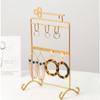 Decoración para el hogar de metal para pasillo, estante para guardar llaves, decoración para el hogar, diseño creativo de habitación, tocador, joyero