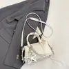 2026 Nova Bolsa Doce Feminina Estilosa Pequena Bolsa Transversal Design de Nicho Personalidade de Primavera Bolsa de Ombro Pequena Bolsa Quadrada Única Bolsa de Ombro Único