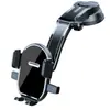 Suporte de celular para carro, rotação de 360 graus, design quadrado pequeno, para navegação, prende na saída de ar, suporte por gravidade