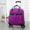 Bolsa con Carrito de Ruedas Universal Bolsa de Viaje Bolsa de Carrito para Mujer Bolsa de Carrito para Hombre Bolsa de Equipaje Portátil de Gran Capacidad Estuche de Cabina Bolsa de Viaje