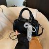 Casual Simple Textive 2025 Primavera Nuevo Diseño Nicho Moda Bolso de Hombro Cruzado para Mujer Bolso Cuadrado Pequeño